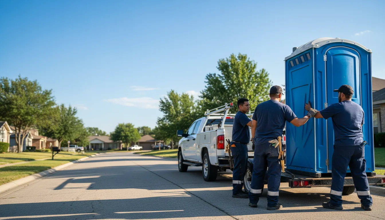 Portable Toilet Rental in Due West, SC near me